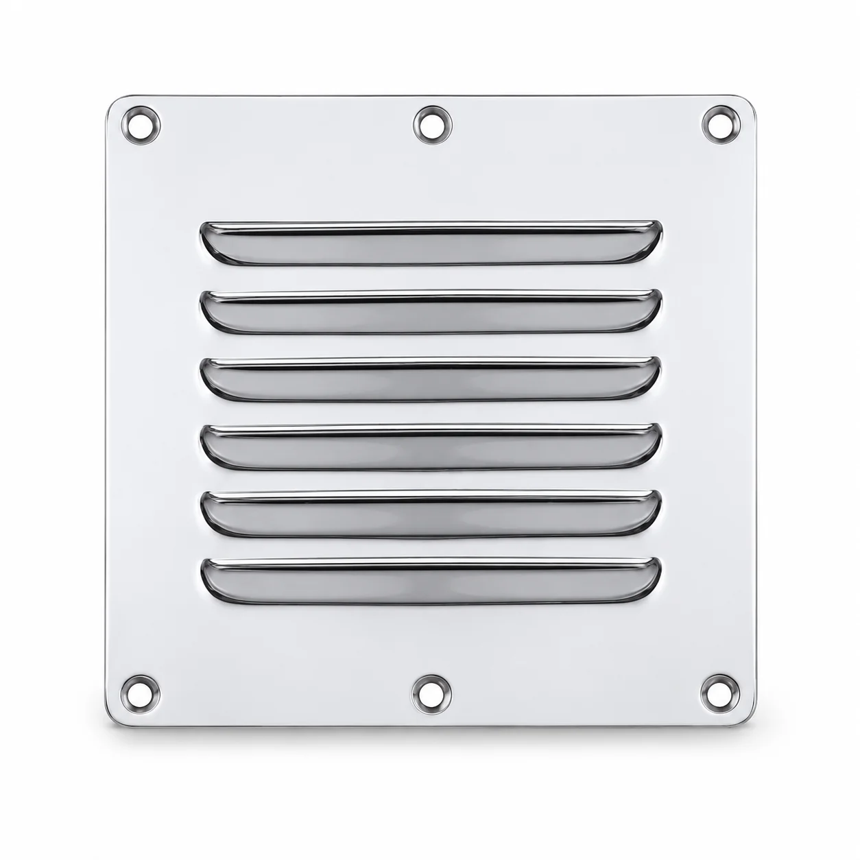 

Marine Hardware Stainless Steel Boat Marine Square Air Vent Louver Vent Grille Ventilation Louvered Ventilator Grill Cover