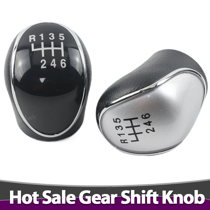 

6 Speed Gear Shift Knob Car Shifter Lever Head For Hyundai IX35 2012 2013 2014 2015 2016 Car Parts