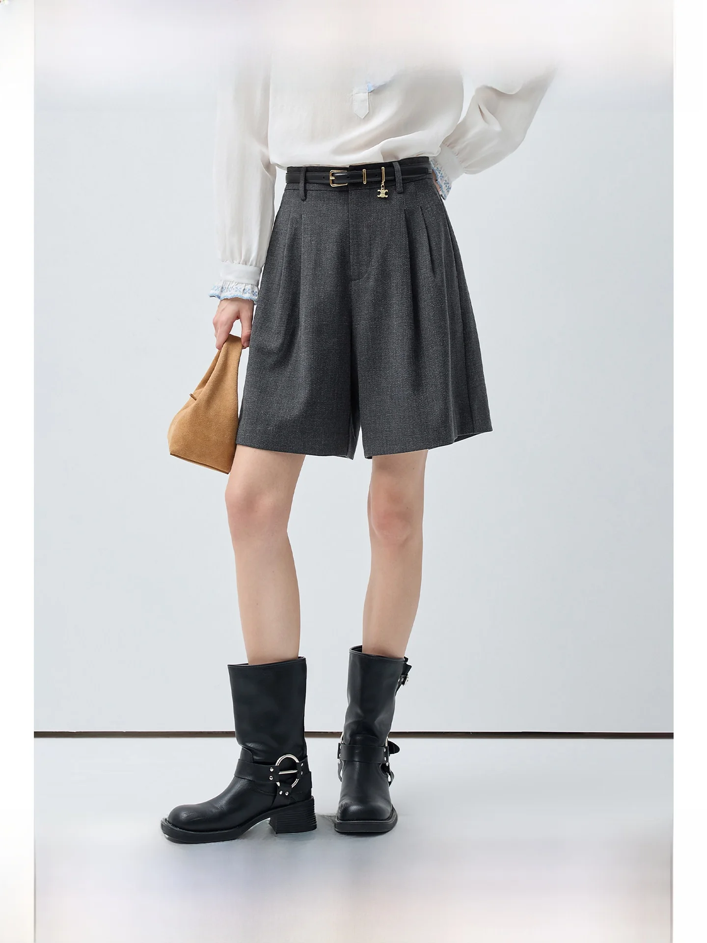 

High Waist Loose Casual Pants for plus Size Women Spring Slimming ort orts Versatile Casual Trousers by Ruige