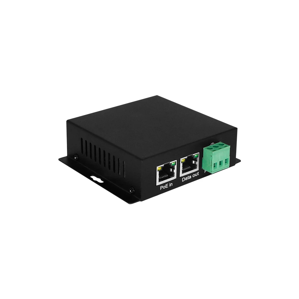 30/60/ 90W Industrial Isolated PoE Gigabit Splitter, High Power 12V/24V Output ,support IEEE802/3AF/AT/BT