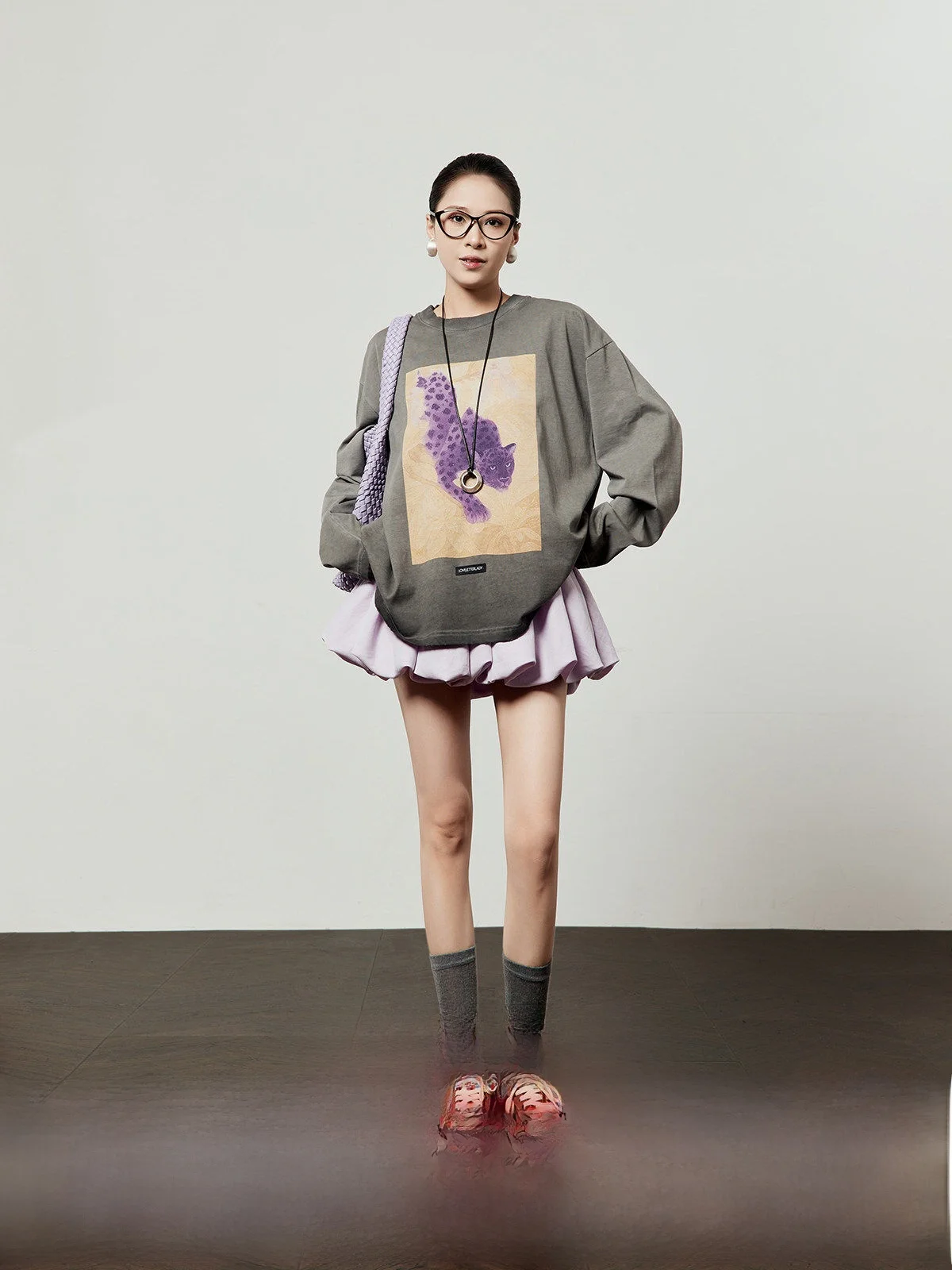 

Женская свободная футболка с длинным рукавом, леопардовым принтом, 100% хлопок, осенняя новинка, удобная, дышащая