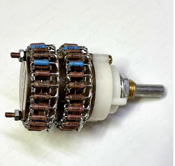 resistor, 4×24 speed progressive type, 50K/100K volume control potentiometer, shunt type, dual channel