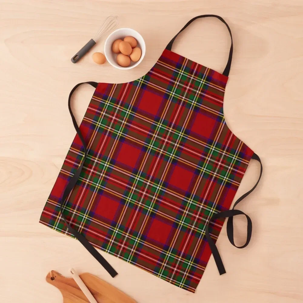 

Red Tartan, Stewart Clan Apron home women Woman Work Kitchen Women Apron