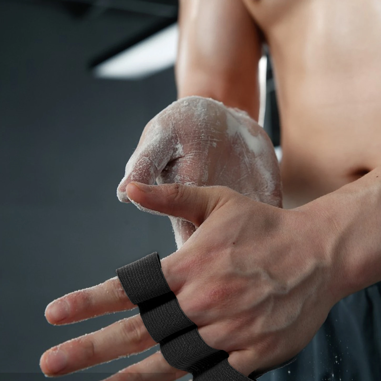 

1Pair Lifting Gloves Nylon Gym Hand Grips Non Slip Wear Resistant Weightlifting Workout Cycling Hiking