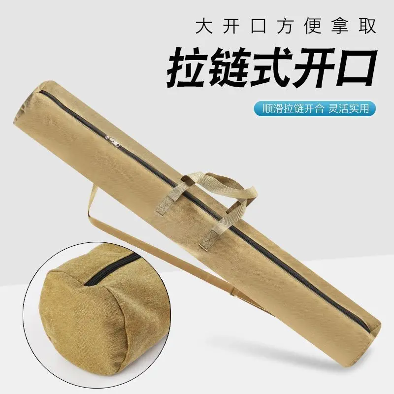 Fishing Rod Umbrella Storage Bag Canvas Construction Tackle Transport Long Carry Case Outdoor Angling
