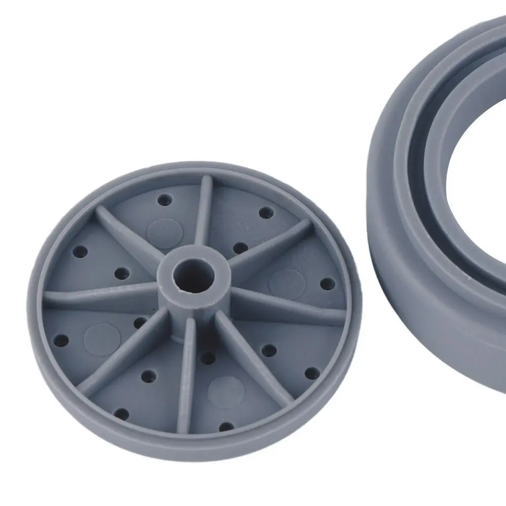 

Black/Grey Spray Valve Repair Kit Plastic Spray Face & Head Ring Shower Faucet Cover Round Shower Head Durable