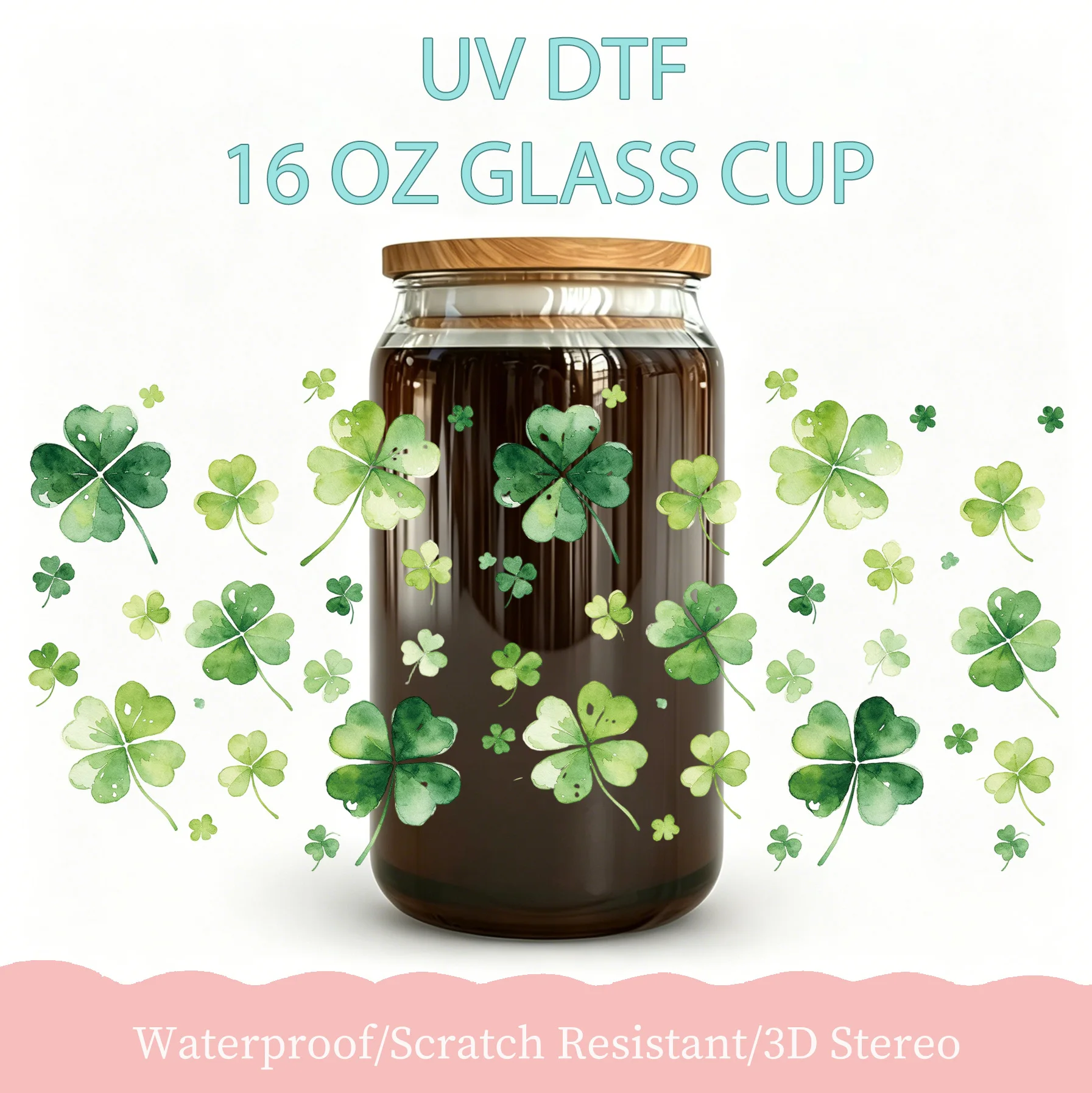 Rdta Tank Glass - Pegatinas DIY Impermeables para Vasos Libbey