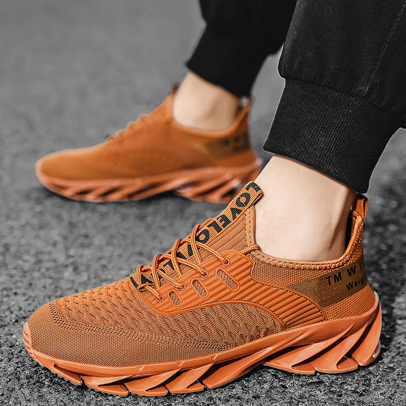 MAEDEF Mens Sneakers Men's Running Sports Shoes Summer Breathable Mesh Male Casual Sneakers Fitness Jogging Trekking Men's Shoes - Image 3
