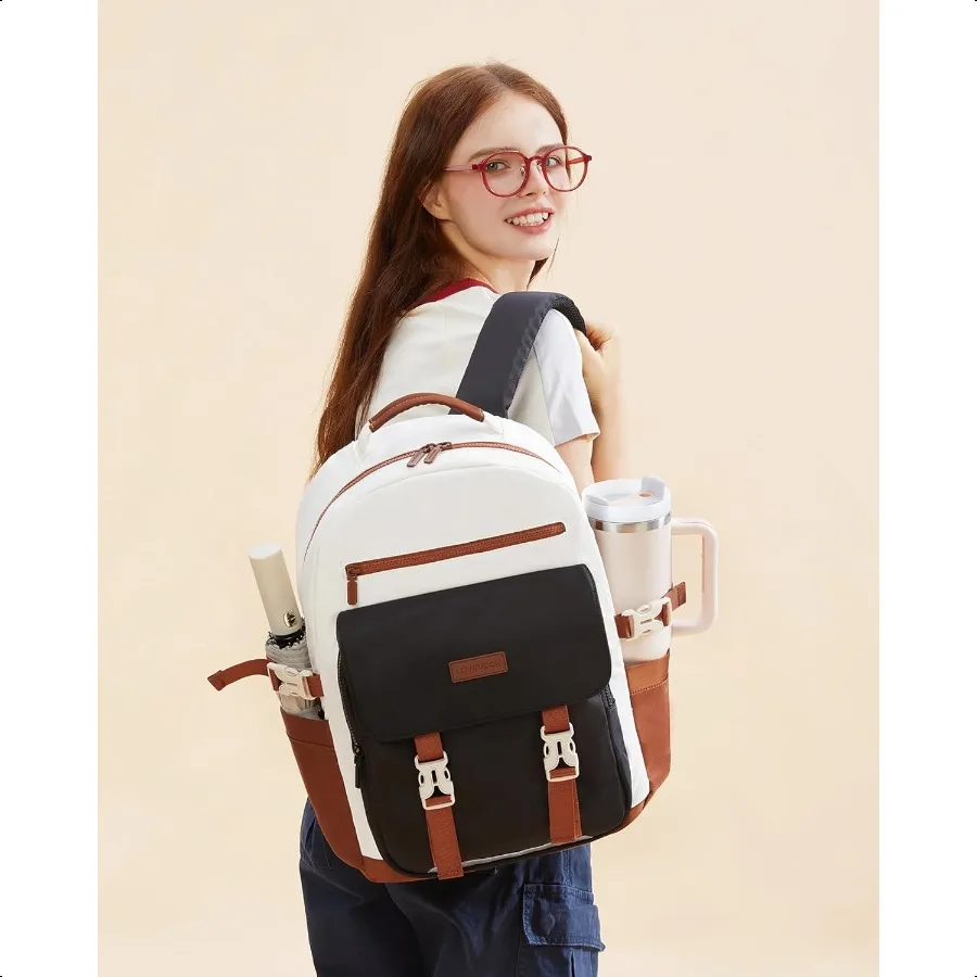 Mochila escolar para meninas adolescentes mochila escolar casual 1418 adolescente 15.6 Polegada portátil bookbag bonito grande estudante mochila portátil para