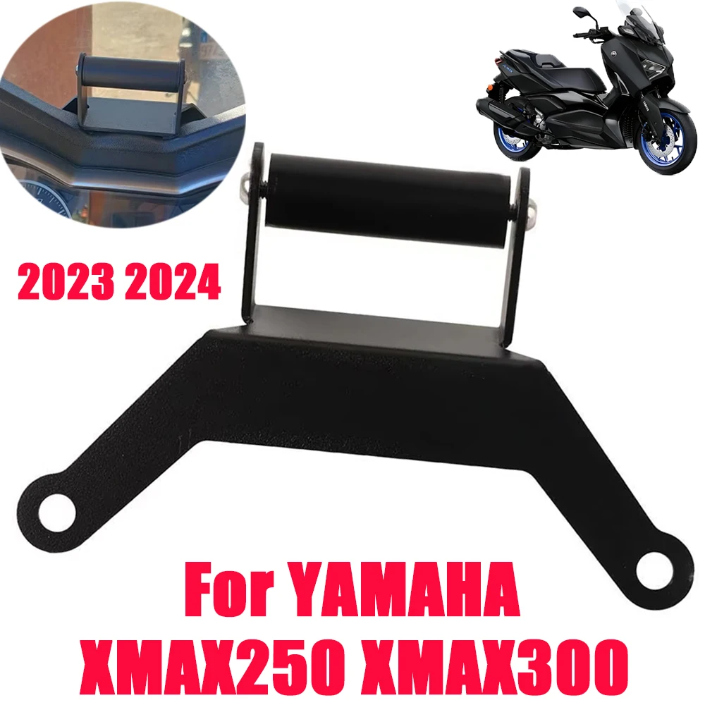 

Motorcycle Accessories For YAMAHA XMAX X-MAX 300 250 XMAX300 2023 2024 Smart Phone Holder Stand Support GPS Navigation Bracket