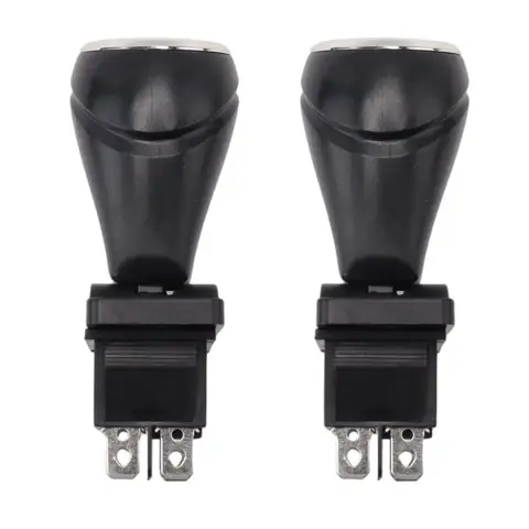 2Pcs Children's Electric Car Joystick Bumper Car Forward Reverse Switch On The Car Forward And Backward Switch (US)