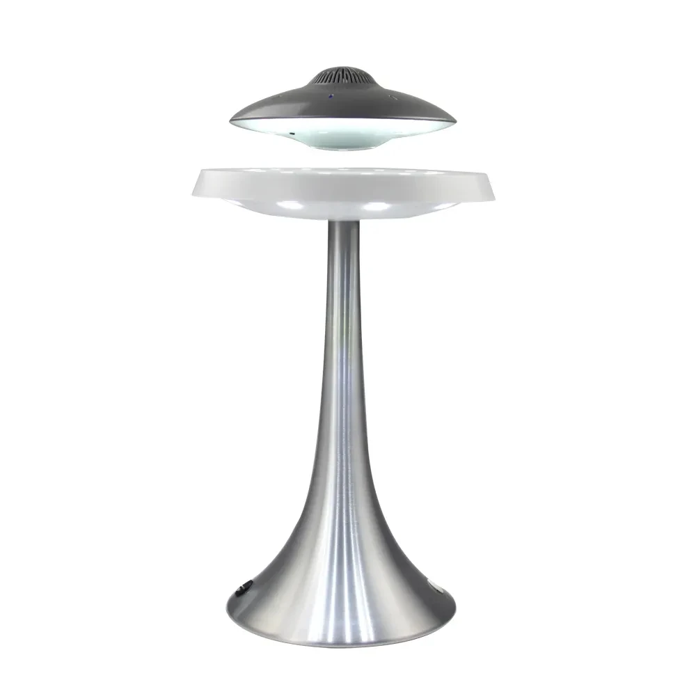 Levitating Speaker Magnetic Floating UFO Speaker With RGB Color Table Lamp Speaker With Table Lamp Night Lights