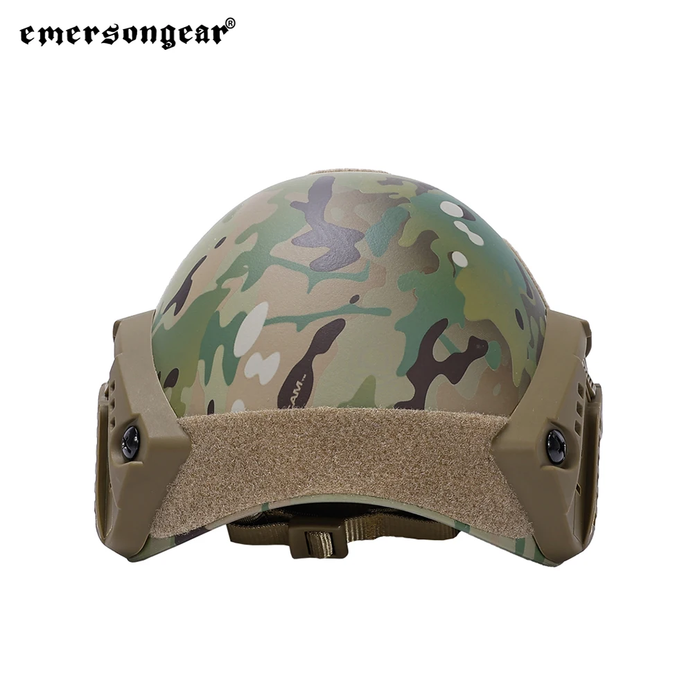 Emersongear FAST Helmet MH Type Tactical Helmet Airsoft Shooting Combat  Protective Gear ABS Safety Lightweight EM8812