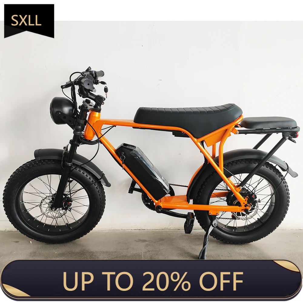 

SXLL 2025 China bicycle 48v 1000W bicycle high power bicycle adult off-road vehicle