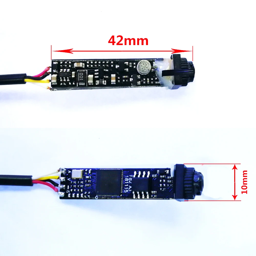 Minicámara AHD de 720P/1080P, cámara con Audio para sistema AHD de 2MP, 720P/1080P