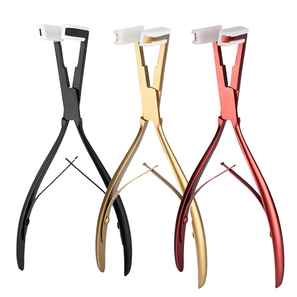 

Клейкие ленты FOSHIO для наращивания волос, Ручные плоскогубцы из нержавеющей стали с мягкими силиконовыми прокладками, Наборы инструментов для укладки человеческого парика