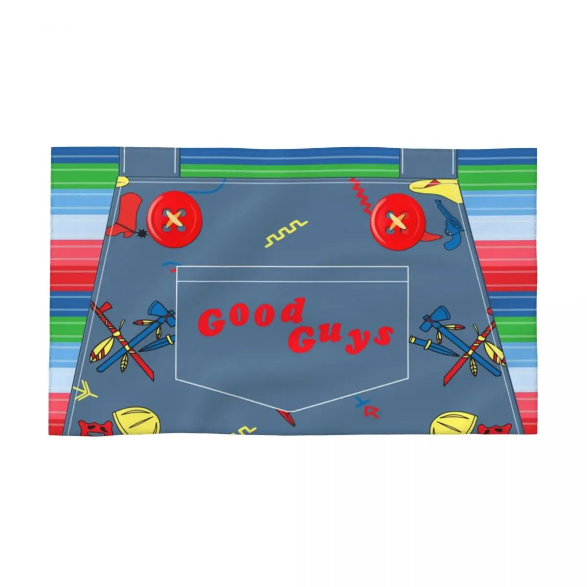 Детское игровое полотенце Good Guys Chucky, быстросохнущий комбинезон для куклы-убийцы, супер мягкие хлопковые банные полотенца