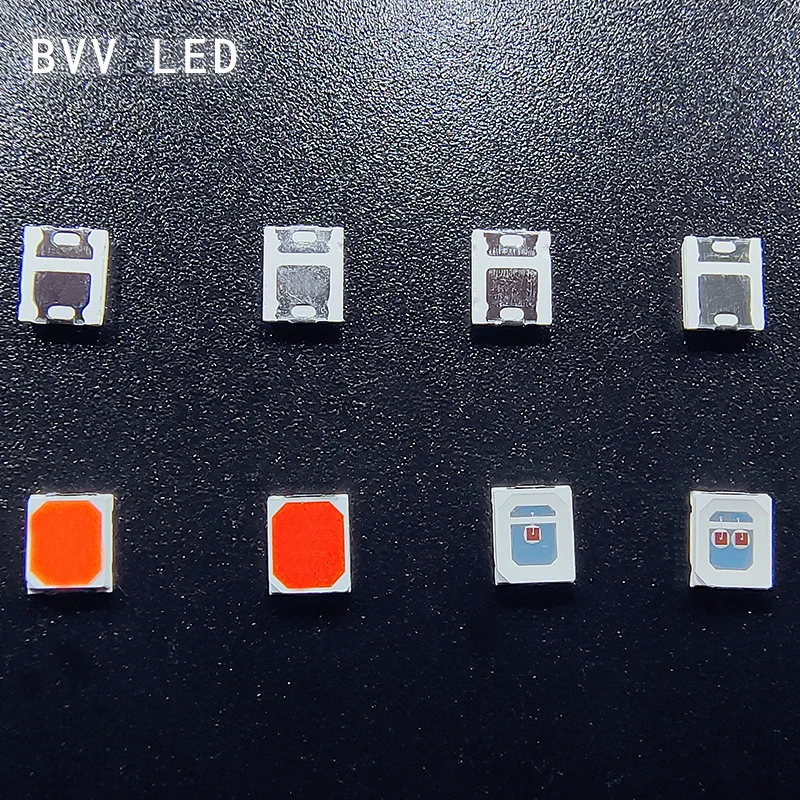 2835 plant lighting LED lamp beads, light color: plant red, wavelength band: 660nm, chip light emission, powder light emission.