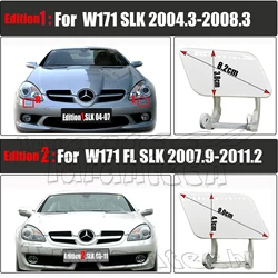 Headlight Washer Cover for Mercedes-Benz W171 R171 Fit SLK200 SLK250 SLK280 SLK300 SLK350 SLK55 Cleaning Headlamp Spray Nozzle