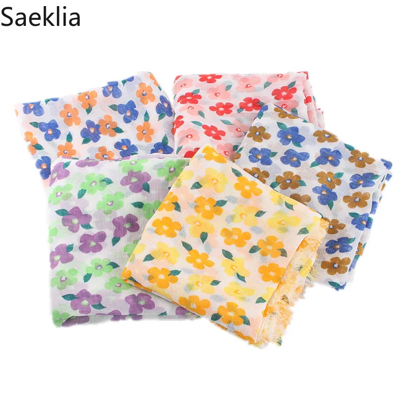 

0.5/1/2m Bubble Printed Crepe Fabric Summer French Floral Wrinkled Cloth for Sewing Short Sleeves,Shirt,Dress Clothing Material