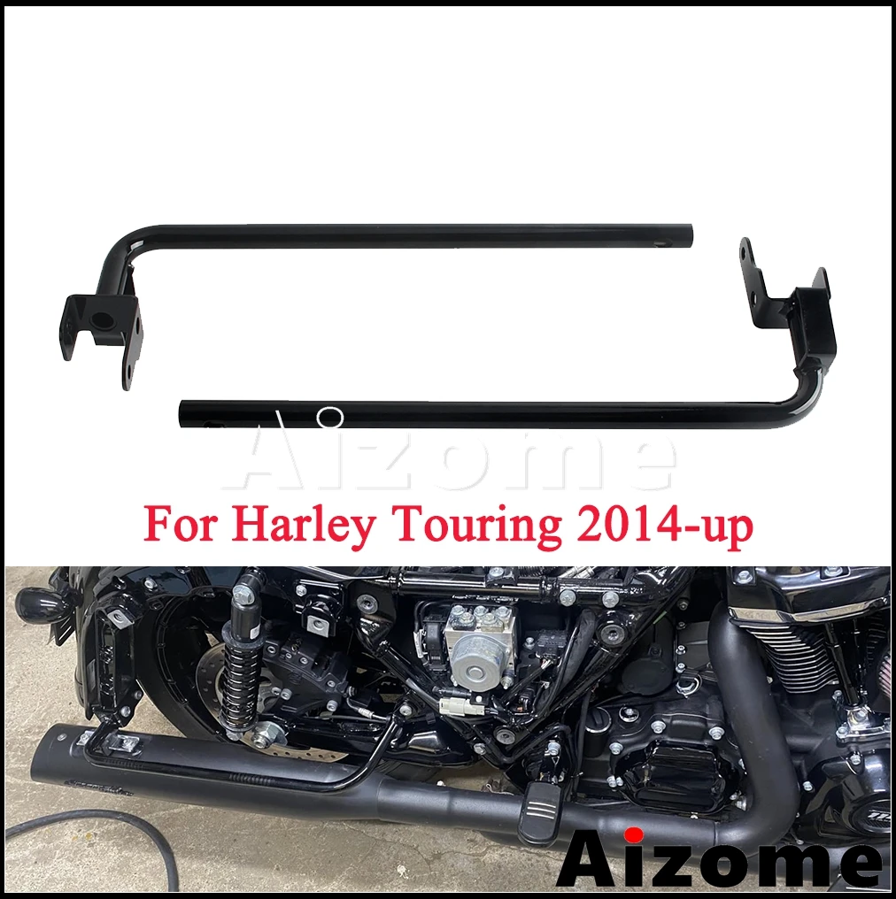 Rear Saddlebag Support Bar Motorcycle Bracket Rails For Harley Touring 2014-2025 Road Glide FLTRXS FLTRX FLTRU FLTRK Road King