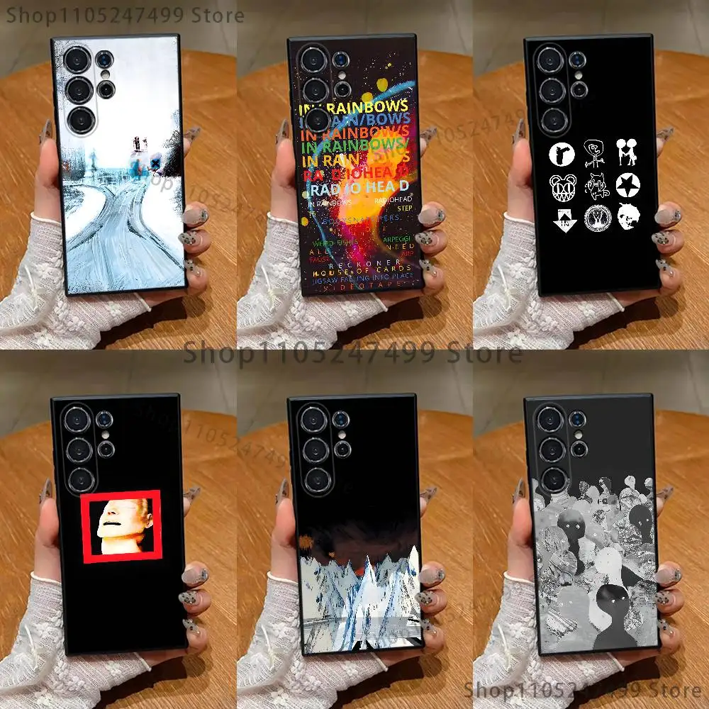 COOL Band R-Radiohead Phone Case For Samsung S26,S24,S22,S25,S23,S30,S21,Ultra,Plus,Fe,Lite Silicone Cover