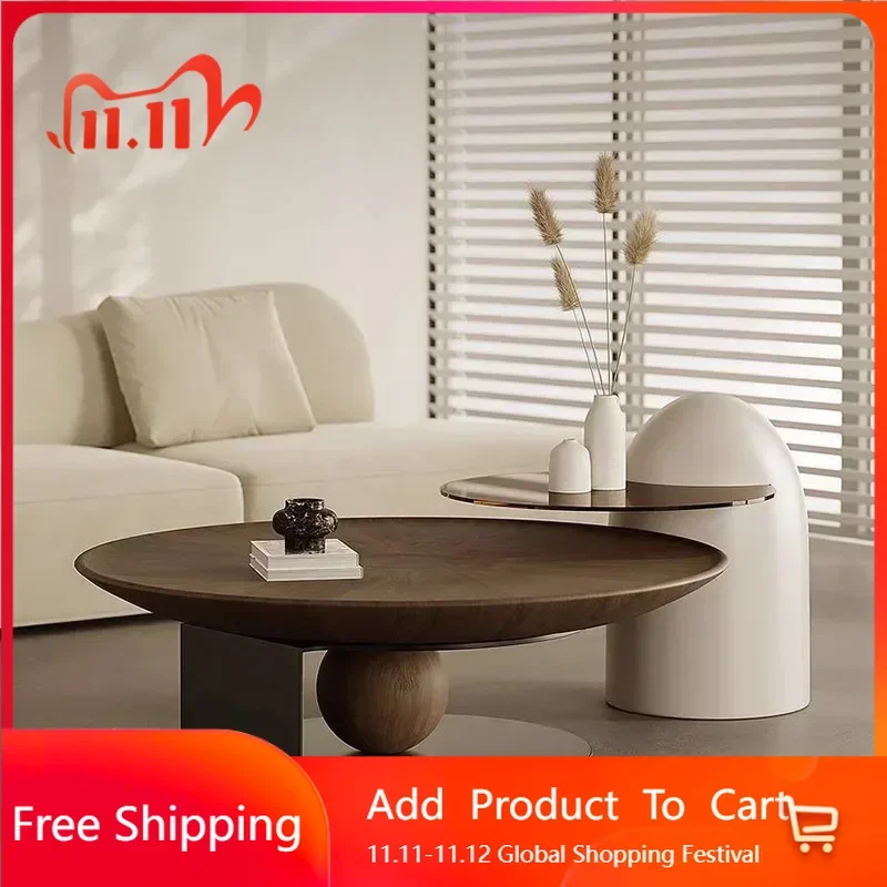 

Журнальные столики в скандинавском стиле, современные роскошные гламурные уникальные журнальные столики, дизайн, минималистичный постмодернистский простой дизайн, мебель для салона Meubles