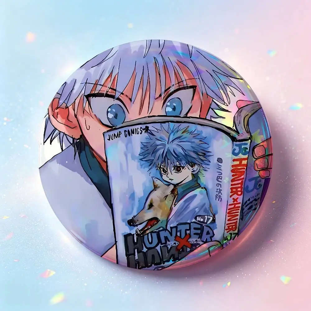 G-Gon and k-killua Badges Round Nijigen Otaku Culture IP peripheral products 58mm 44mm 32mm 75mm 25mm Mini