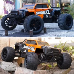 HPI 1/8 Savage XL FLUX V2 GTXL-6 rozszerzony duży pilot zdalnego sterowania ciężarówka elektryczna uniwersalny Model pojazdu terenowego zabawki dla chłopca prezent