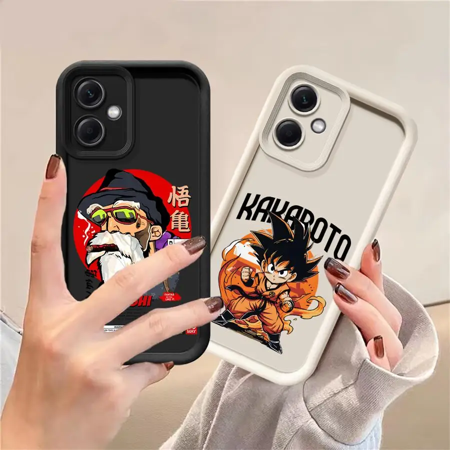 เคสโทรศัพท์แบบนิ่มสำหรับเสี่ยวมี่ เรดมี่ A1 A2 พลัส A4 13 12 A3 ดราก้อนบอลมาสเตอร์โรชิ โกคู