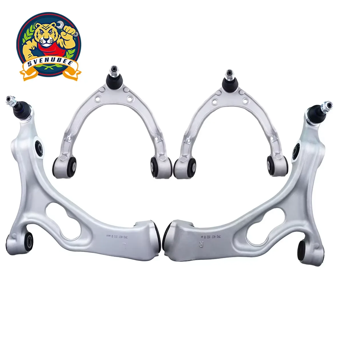 Svenubee 4Pcs Control Arm Ball Joint for Porsche Cayenne 958 Volkswagen Touareg 2010 2011 2012 2013 2014 2015 2016 2017 2018