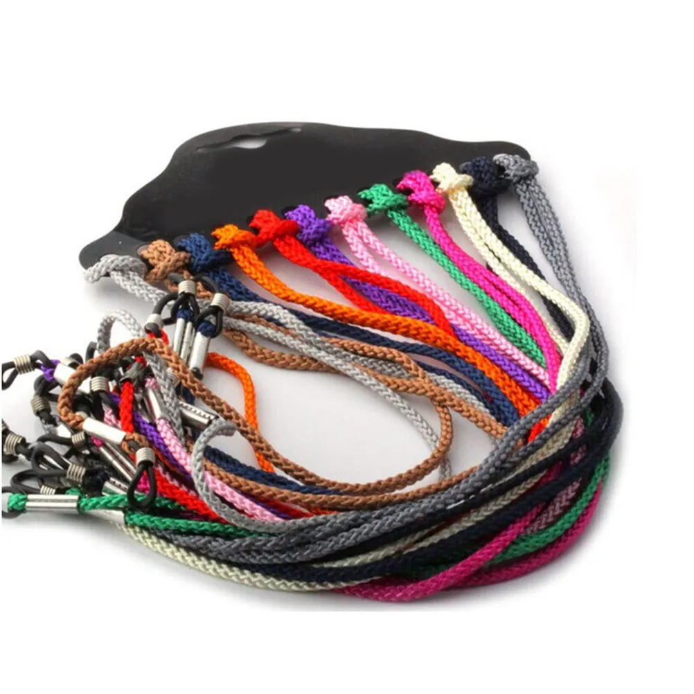 

12Pcs Glasses Cords Anti-Slip Eyeglasses Chains Strong Hold for Neck Arm Head Use Ideal for Cycling Hiking Running Eyewear Rope