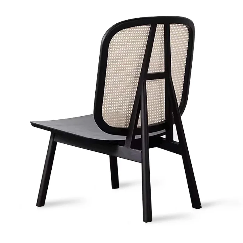 

Indonesian rattan woven backrest modern simple homestay Japanese-style home living room lounge chair