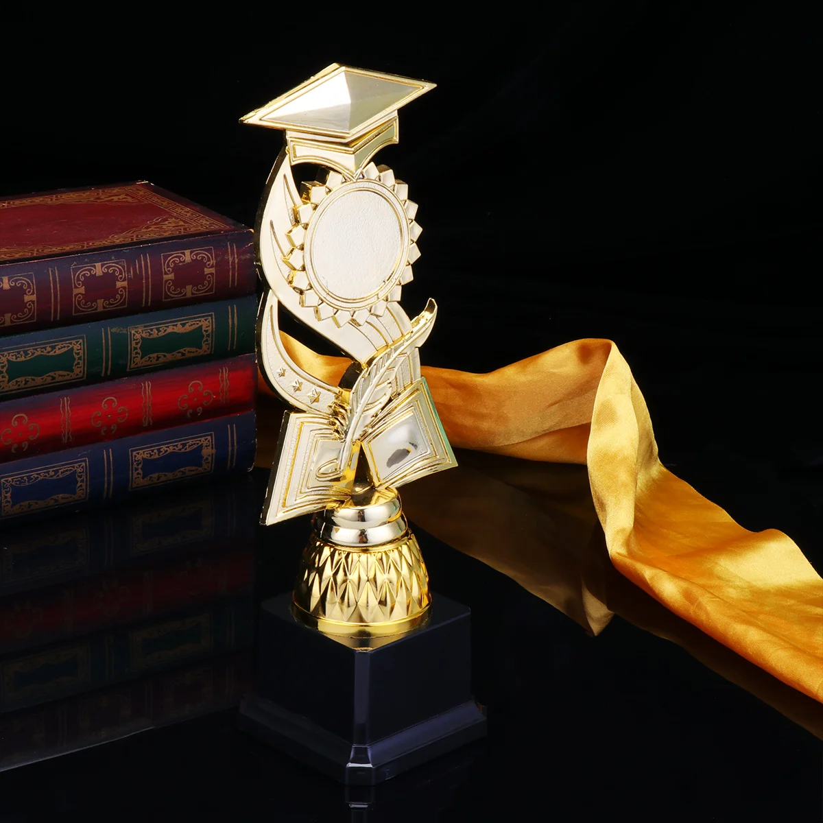 

26Cm Plastic Award Trophy Golden Kids Reward Cup For Sports Competitions Evaluation Activities Motivational Prize Children