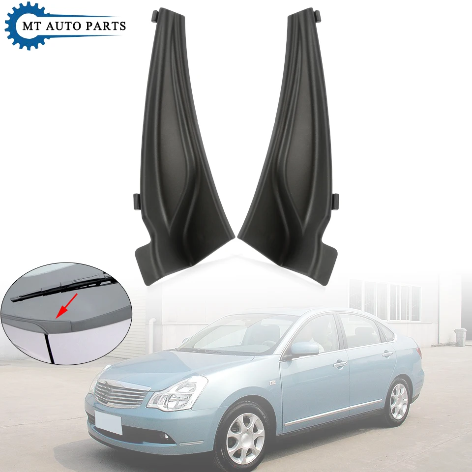 MTAP Dla Nissan Bluebird Sylphy G11 2006-2018 Almera B10 Klasyczna osłona zawiasu silnika samochodowego Osłona boczna pokrywy osłony Panel wykończeniowy