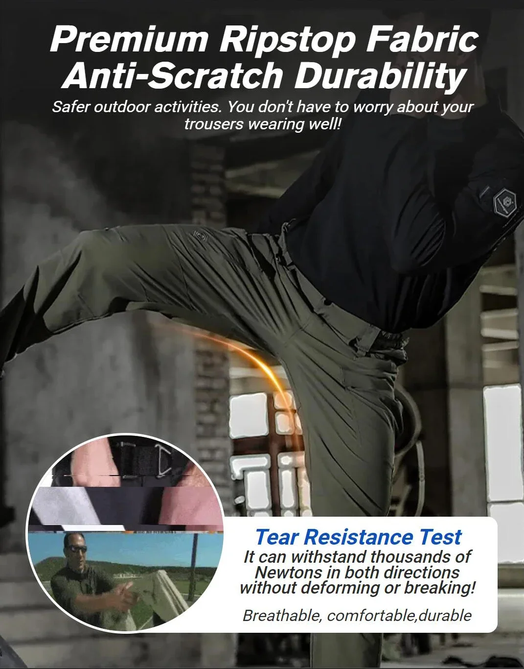 Pantalones tácticos impermeables de camuflaje flexible para hombre IX7, pantalones de entrenamiento de campo con múltiples bolsillos, uniforme táctico militar de talla grande EE. UU.