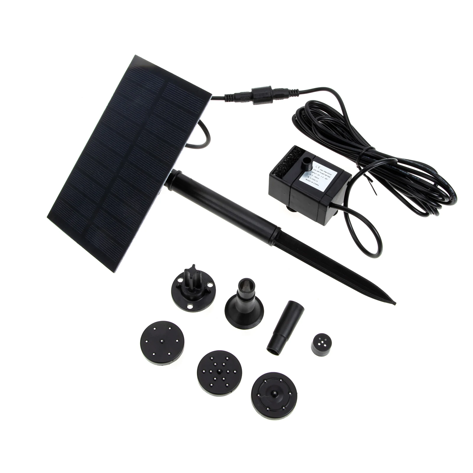 

1 Set Solar Powered Fountain Durable Energy Saving Water Garden Decoration Floating Pond Pool Outdoor Solar Water Pump Sprinkler