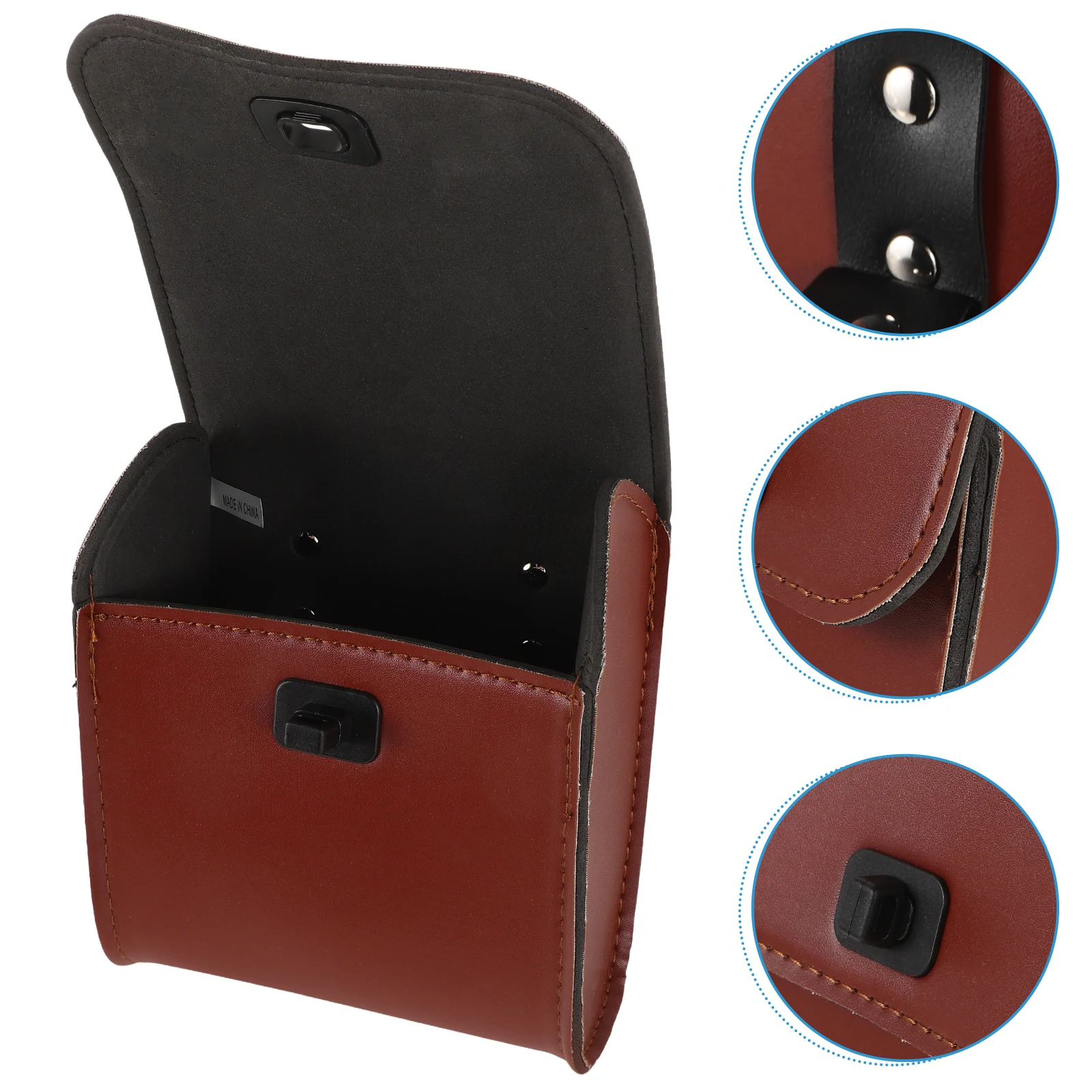 

Motorcycle Bag Waterproof Saddle Bags Tool ganizer Electric Bikes Motorcycles Durable Material Spacious Capacity Stable