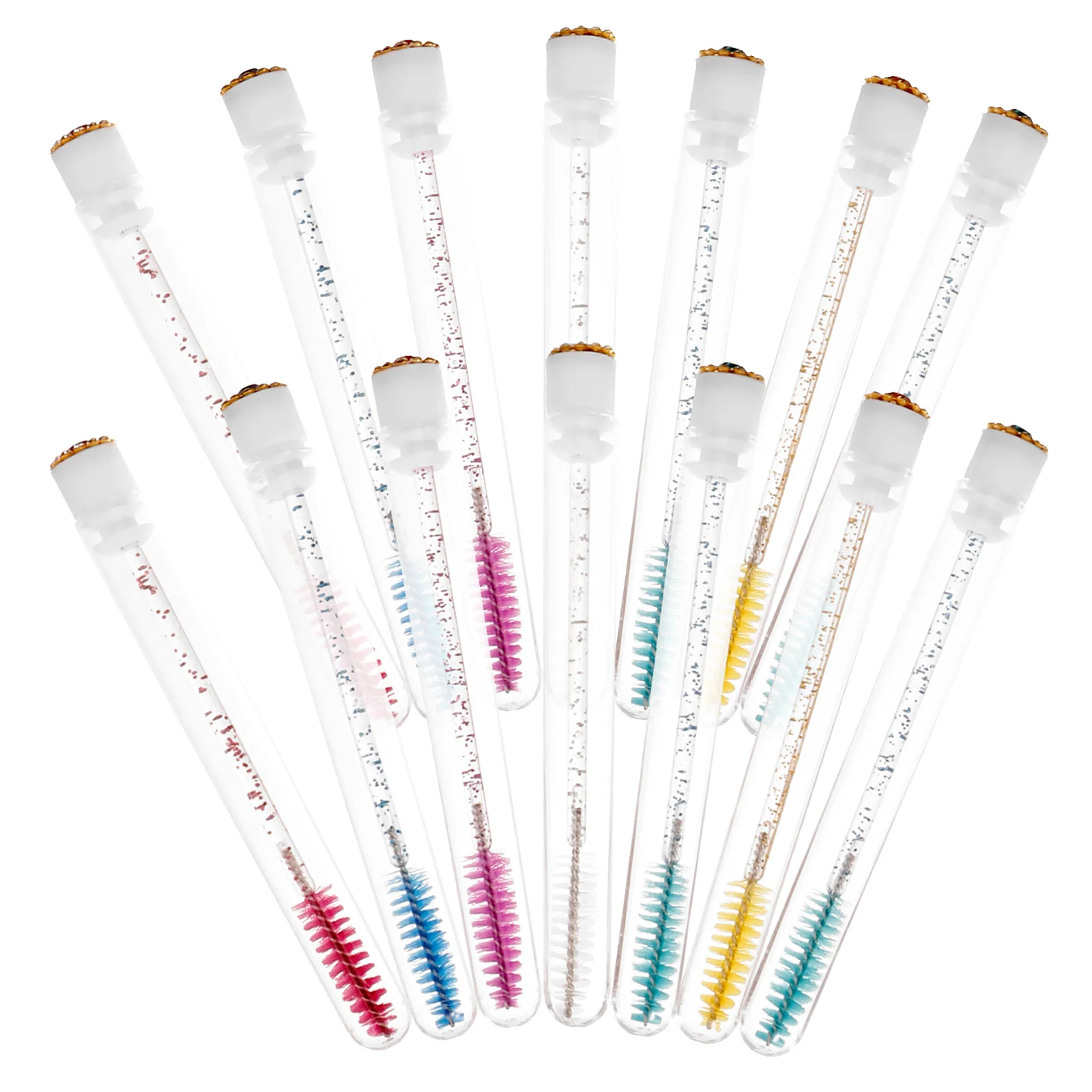 

PENIKOKO 20 Sets Empty Mascara Tubes with Wands Eyelash Brow Applicator Portable Chic Design for Women Travel Home