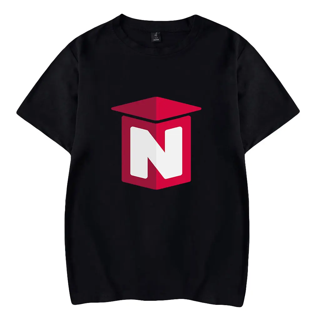 

Nought Merch N Logo Printed Tshirt Unisex Crewneck Short Sleeve Tee Men Women T-shirt Youthful Youtuber Fashion Clothes