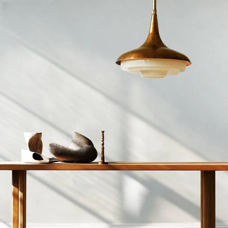 Contemporary Designers Pendant Lights Glass Lampshade Hanging Lamps Restaurant Cloakroom Study Embellish Suspension Luminaires