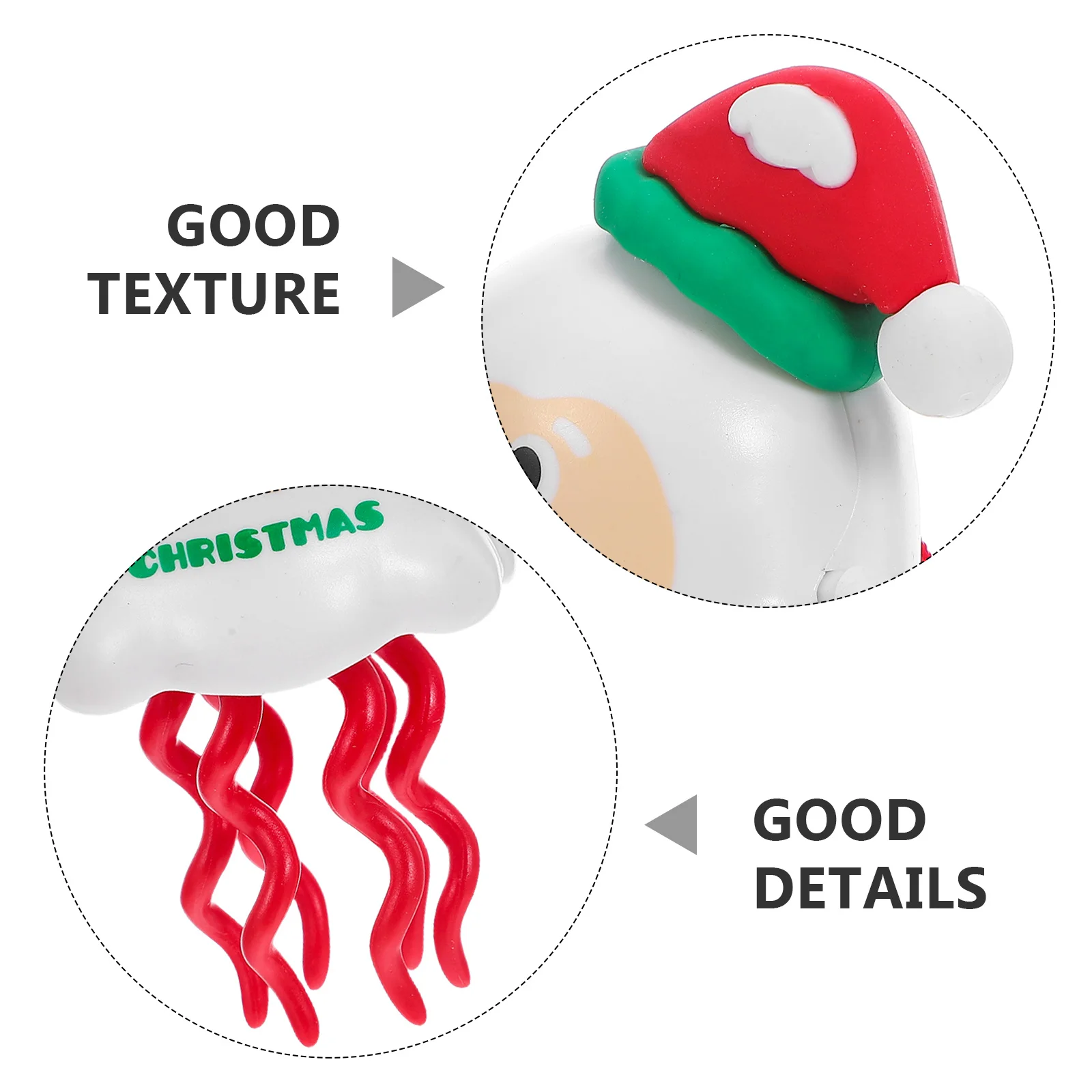 Magico Babbo Natale Orologio a carica Figura Bomboniere natalizie Riempitivi per sacchetti Goody per bambini Calza natalizia