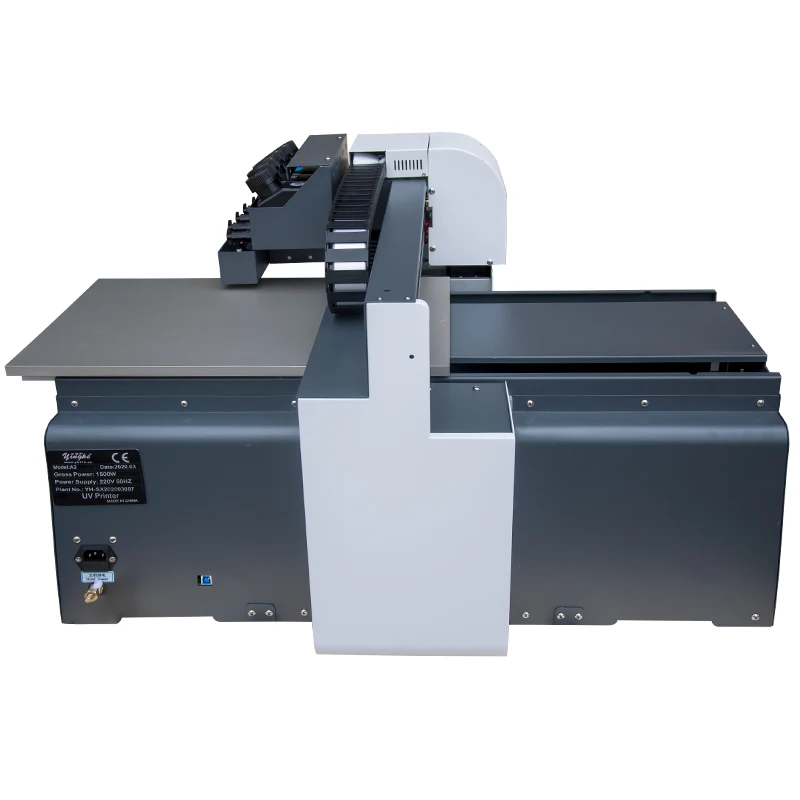 Desktop A3 LED UV Printing Device Fitted I3200 U1 Printhead For DIY Printing On Tumbler Pen Ceramic Leather Handicraft