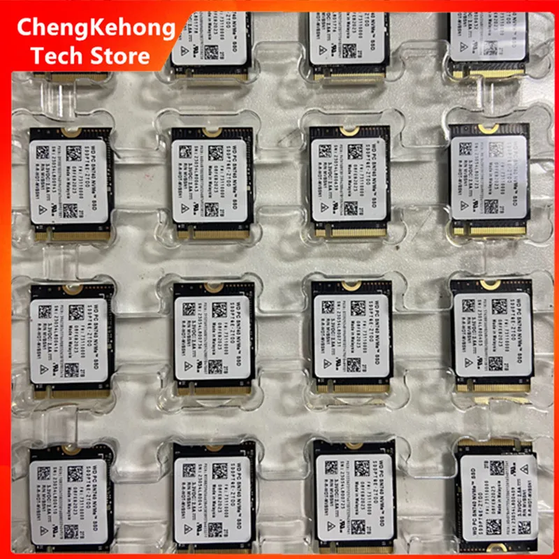 For Western Digital WD SSD SN740 2TB 1TB 512G 256G M.2 2230 2242 Gen4 PCIe 4.0 X4 NVMe Solid State Drive Support camera handheld