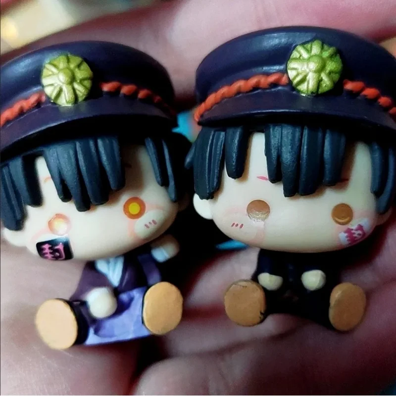 Hanako-Kun Bandai gashapon ในห้องน้ำที่ถูกผูกไว้กับห้องน้ำรูปปั้นอะนิเมะดั้งเดิมมินาโมโตะคุง kado ulang tahun เครื่องประดับน่ารัก