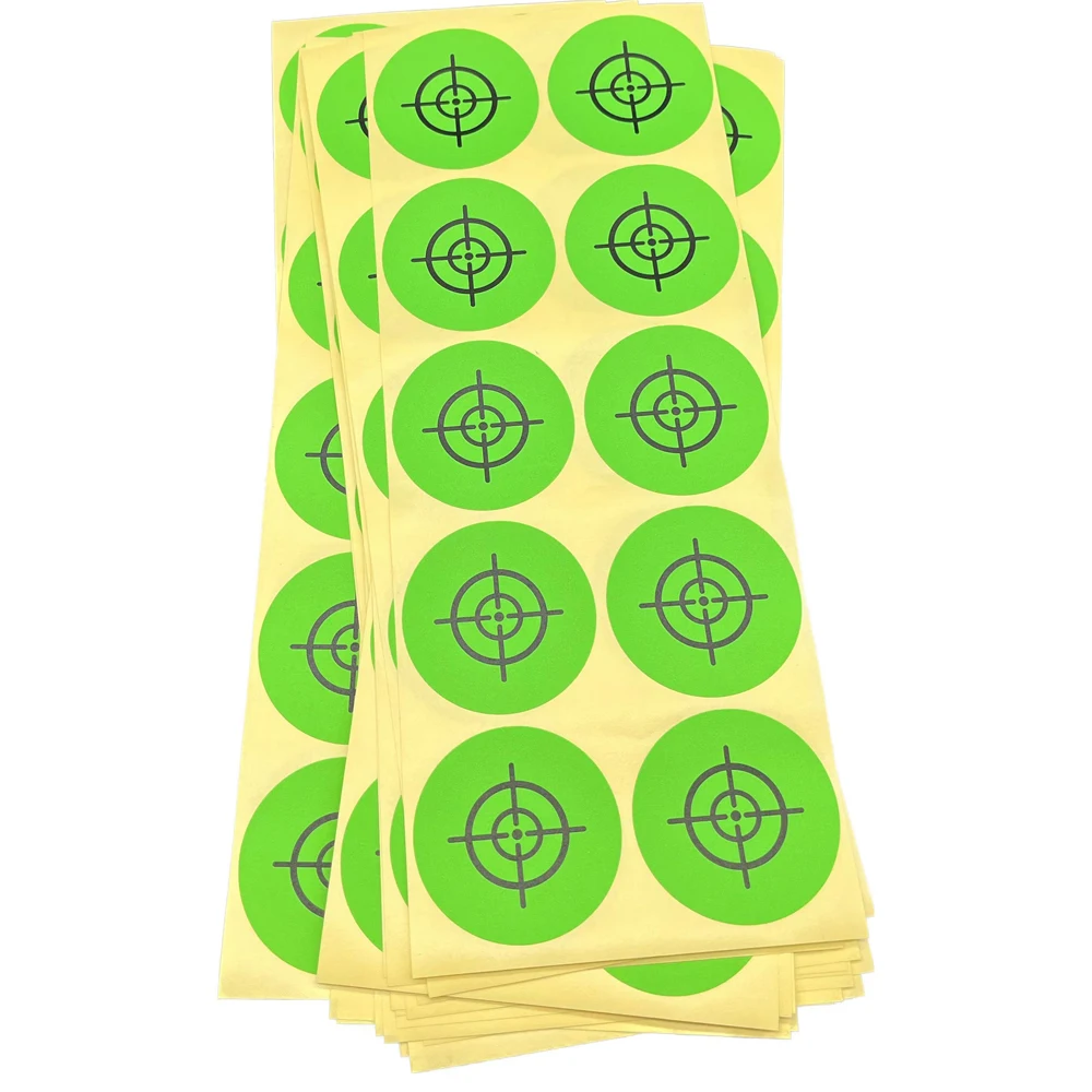 Sticker Targets-250 Pcs/Pack-5 Colors Options-2\