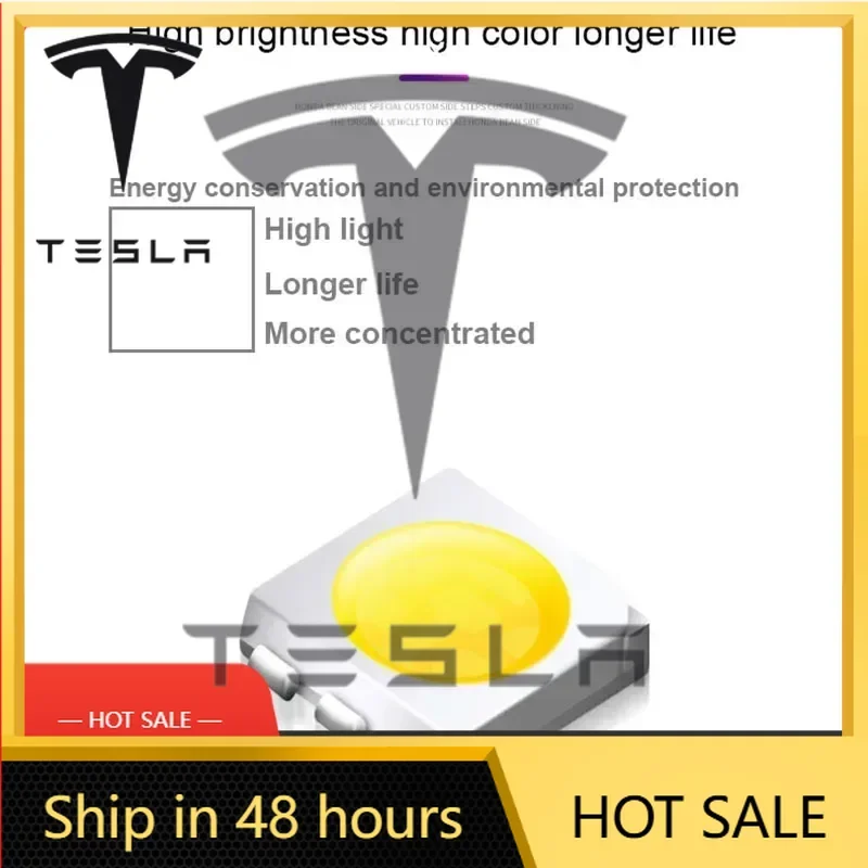 

Car Sticker 2025 Hot 2pcs For Tesla MODEL 3 MODEL X S Y 2016 2017 2018 2019 2020 2021 LED Car Door Welcome Light Projector Logo