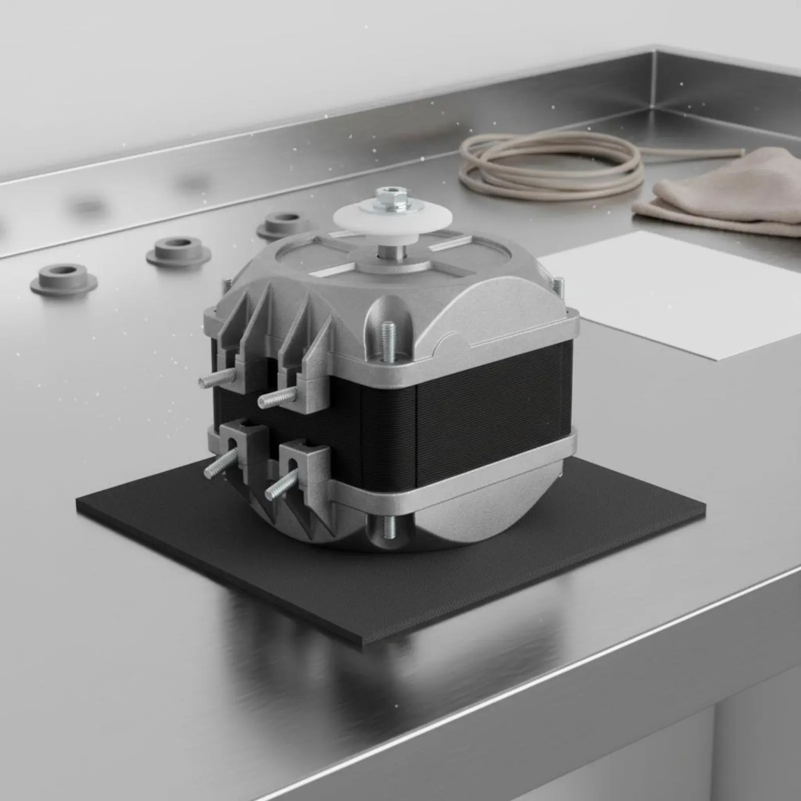 

Refrigerator Evaporator Fan Engine 230V Freezer Fan Engine Appliance Part Restores Cooling Long-Lasting Performance