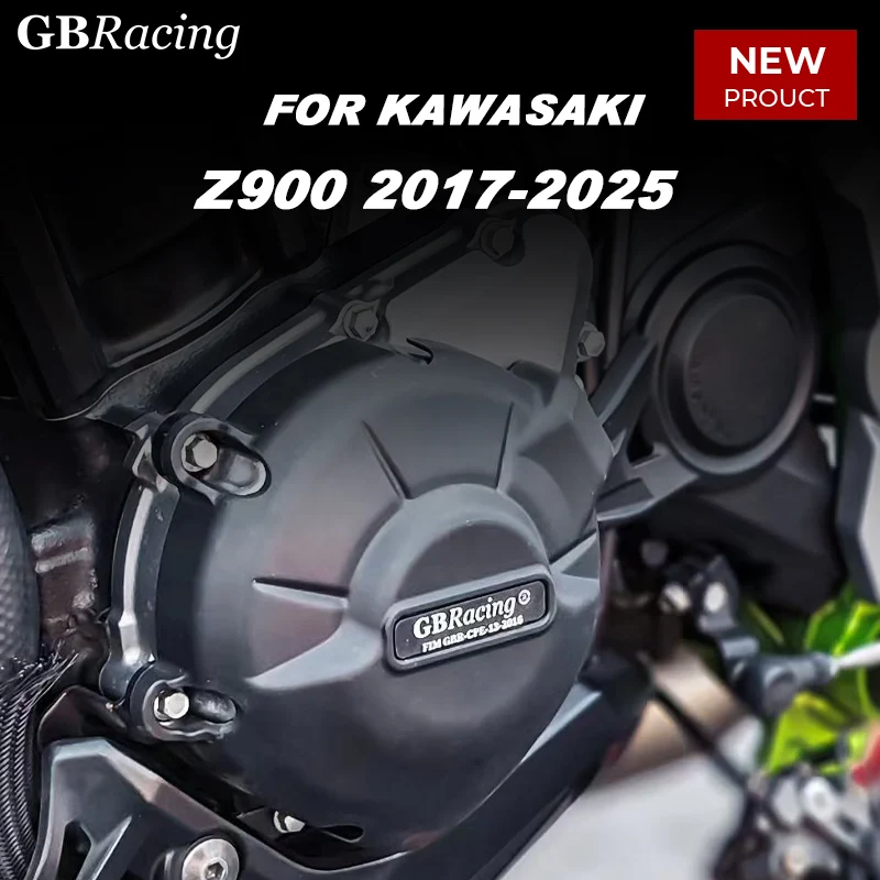 

GBRacing Z900 2017-2025 + защитная крышка двигателя мотоцикла для KAWASAKI Z 900, корпус и рам, импульсная защитная крышка сцепления