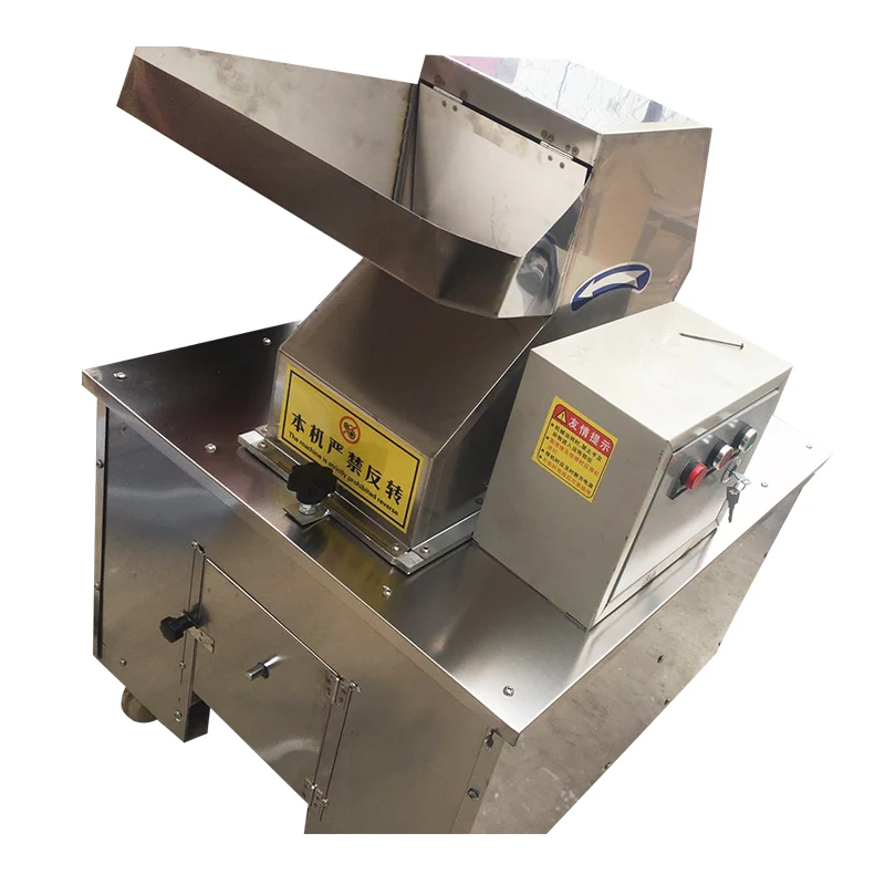 High Efficiency Automatic Chicken/Bone Crusher New Condition For Restaurant Industries With PLC As Core Component